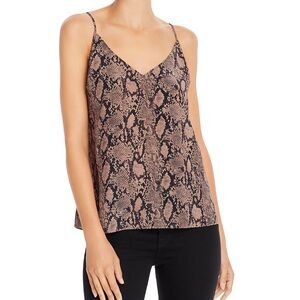 Frame Snake Print Cami Top